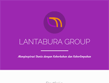Tablet Screenshot of lantaburamedia.com